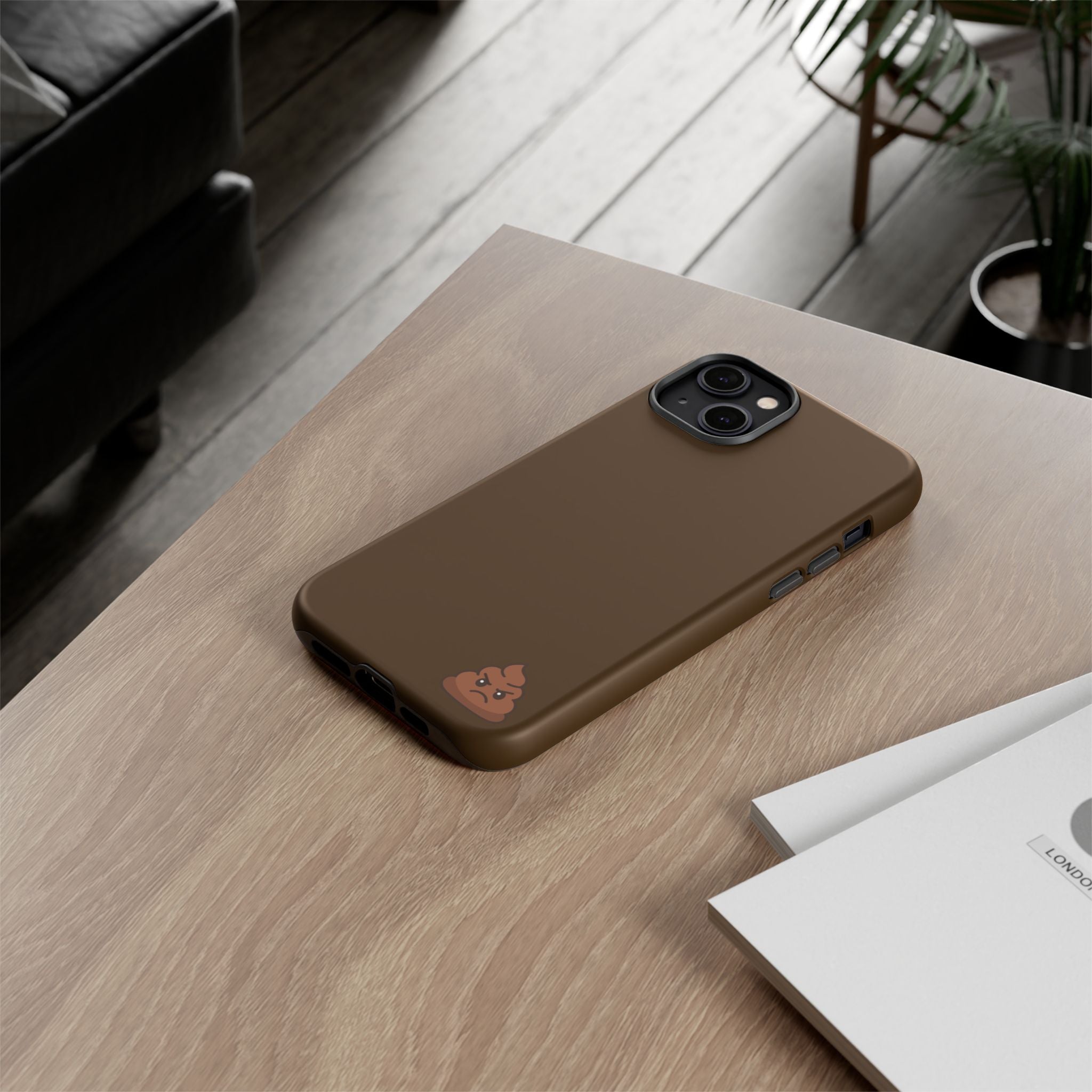 Brown Poo Emoji Phone Case — Tough Protective iPhone Cover
