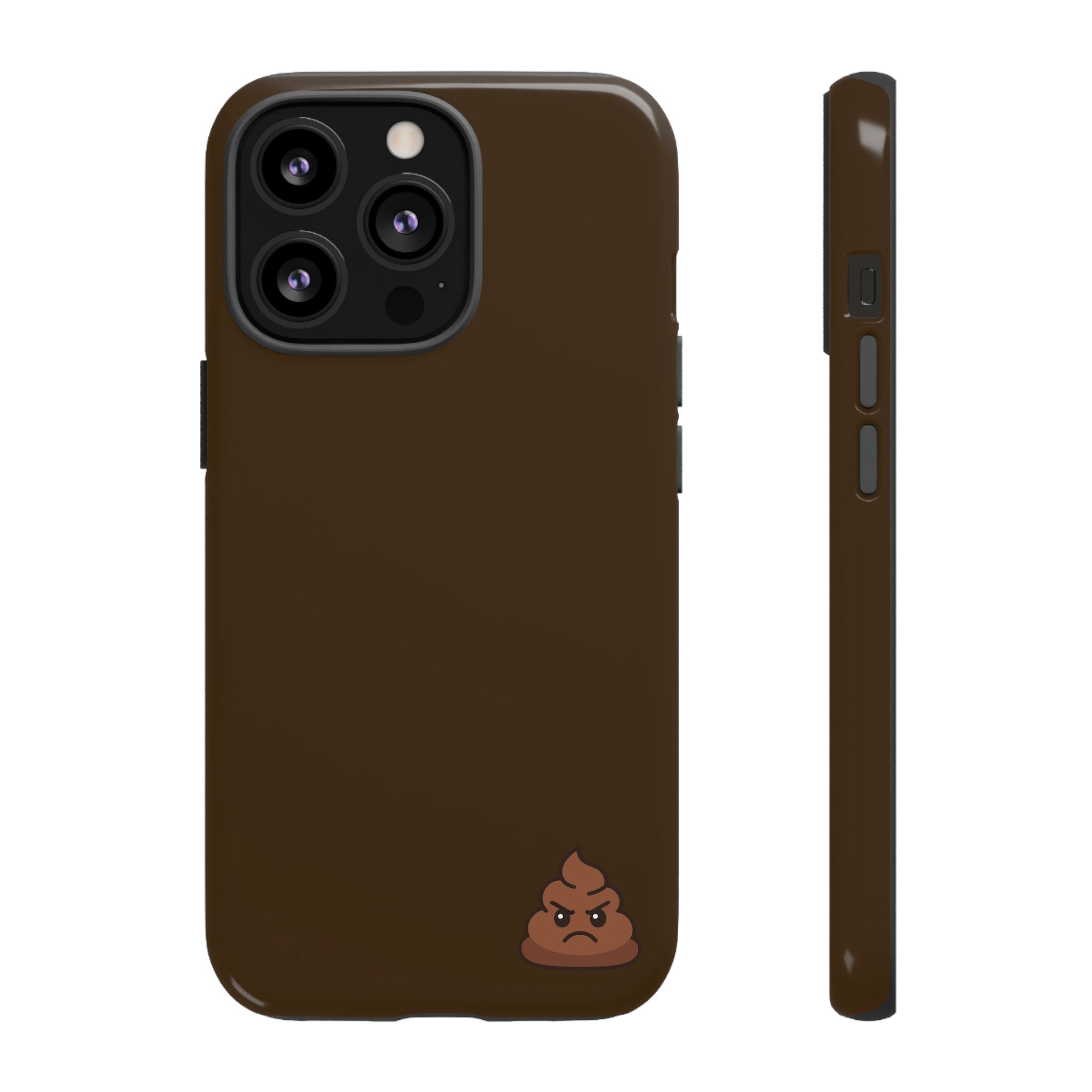 Brown Poo Emoji Phone Case — Tough Protective iPhone Cover