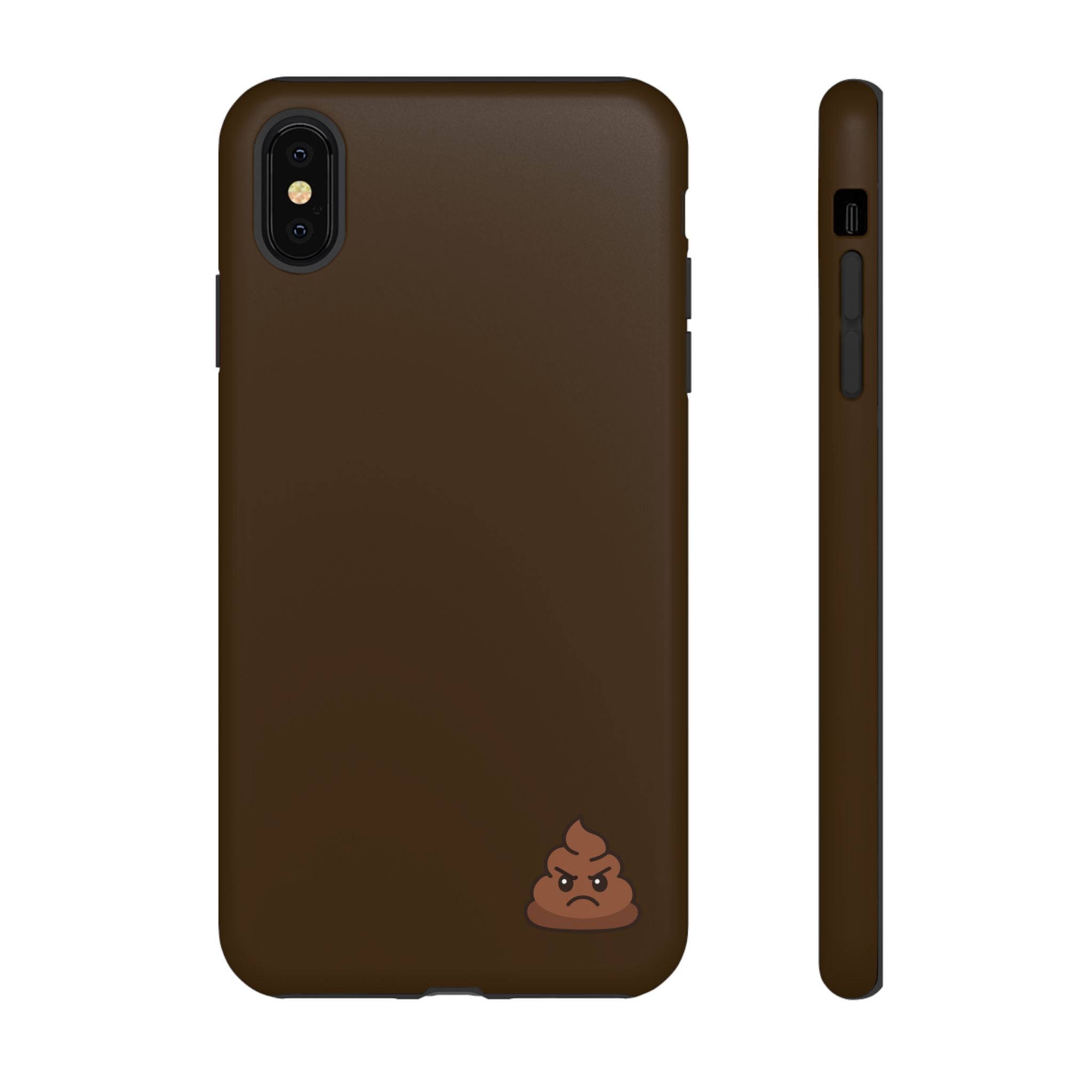 Brown Poo Emoji Phone Case — Tough Protective iPhone Cover