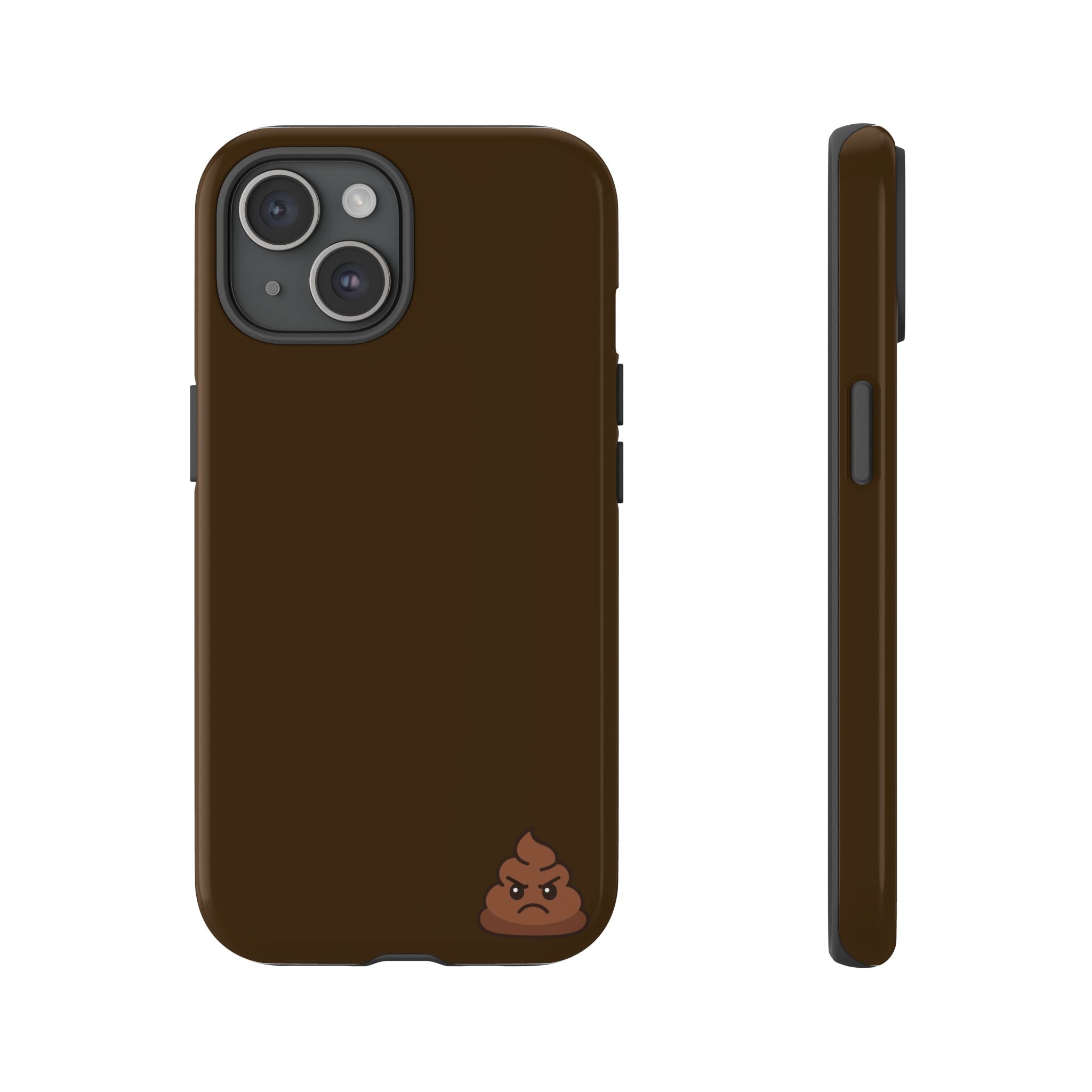Brown Poo Emoji Phone Case — Tough Protective iPhone Cover