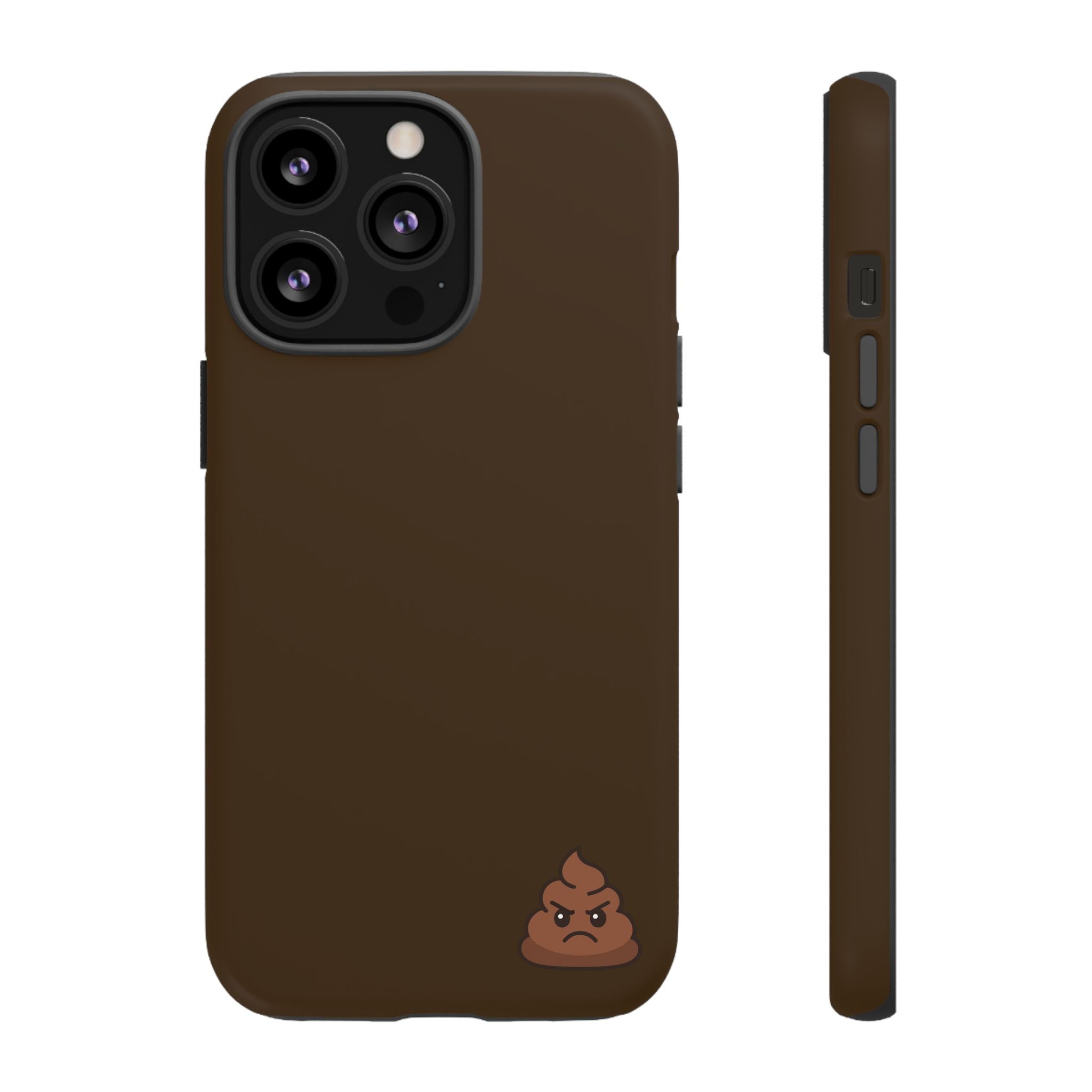 Brown Poo Emoji Phone Case — Tough Protective iPhone Cover
