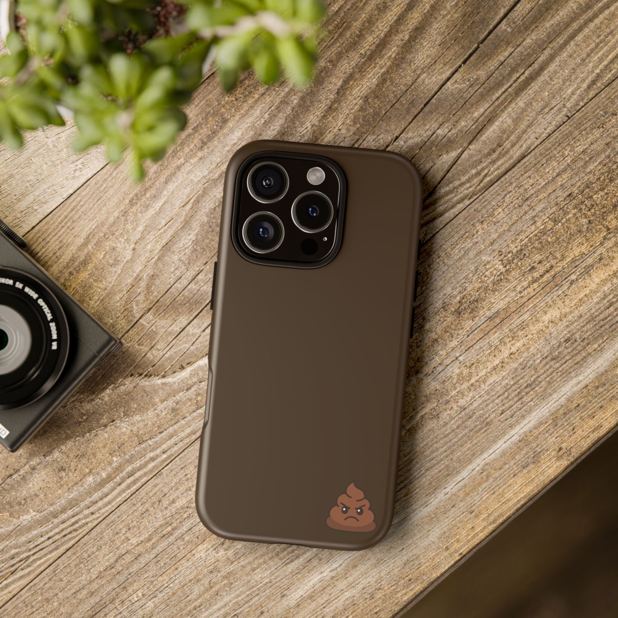 Brown Poo Emoji Phone Case — Tough Protective iPhone Cover