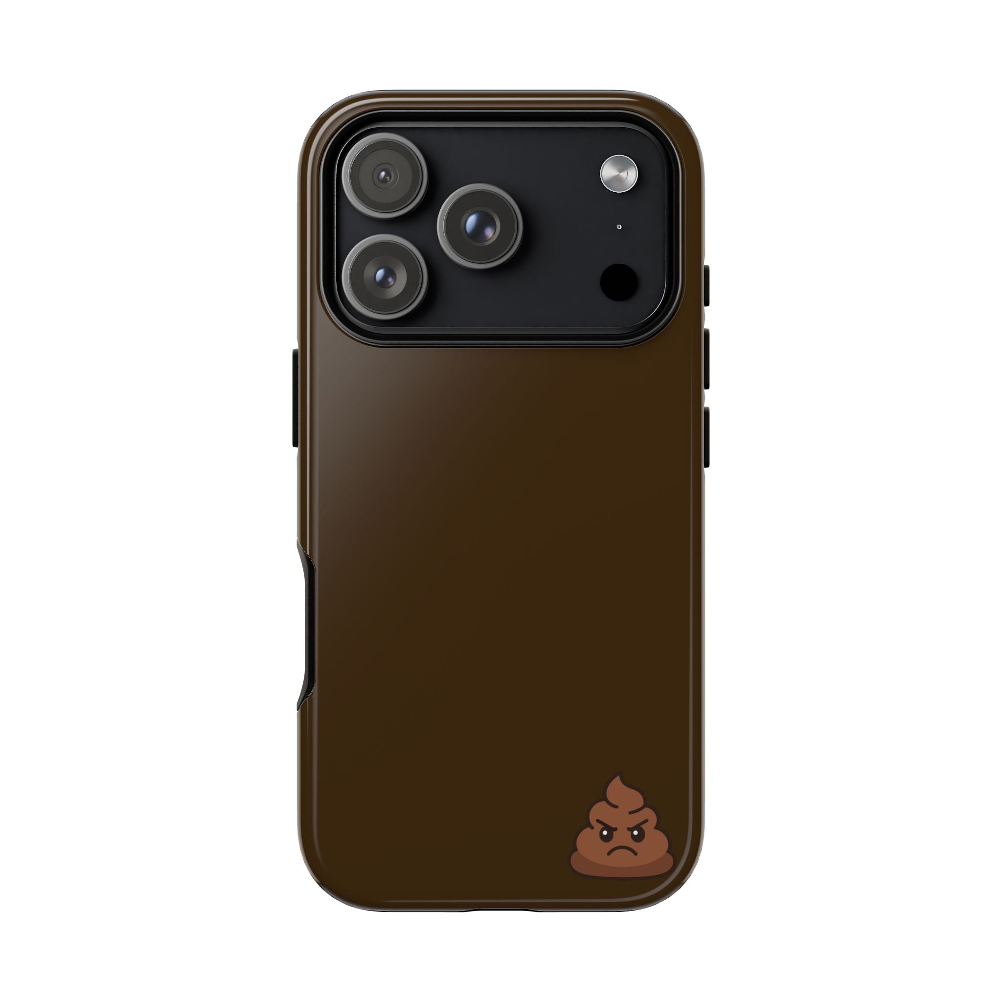 Brown Poo Emoji Phone Case — Tough Protective iPhone Cover