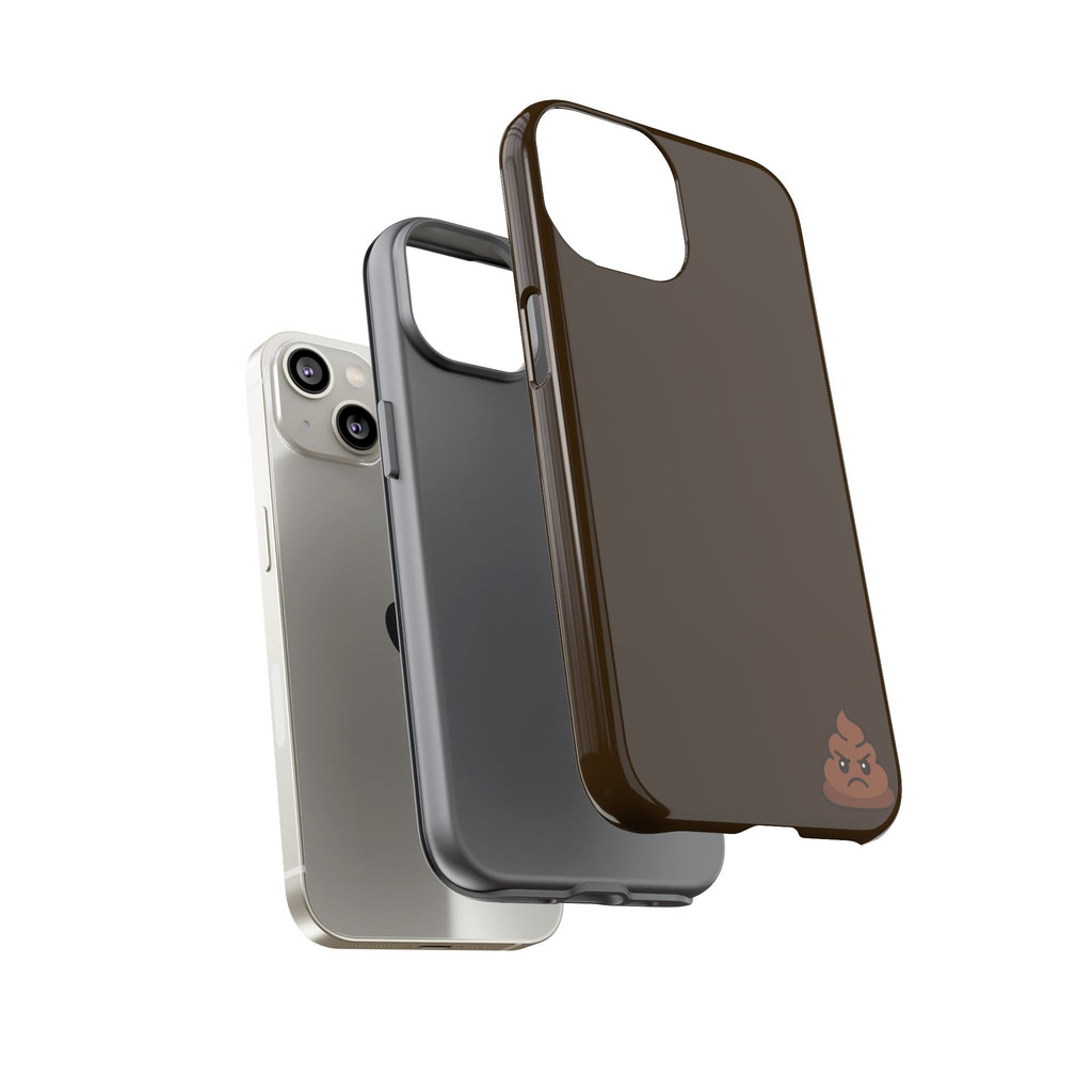 Brown Poo Emoji Phone Case — Tough Protective iPhone Cover