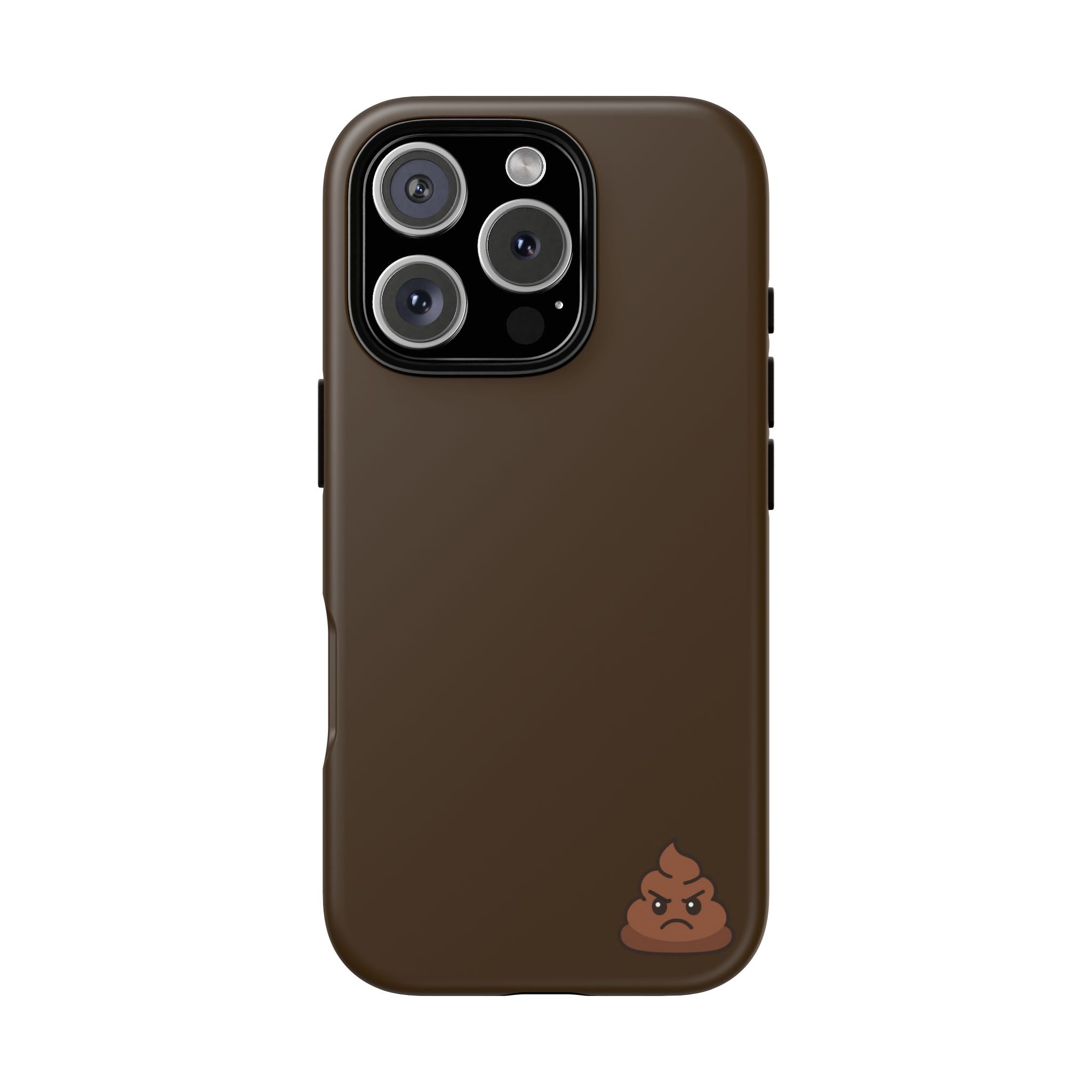 Brown Poo Emoji Phone Case — Tough Protective iPhone Cover