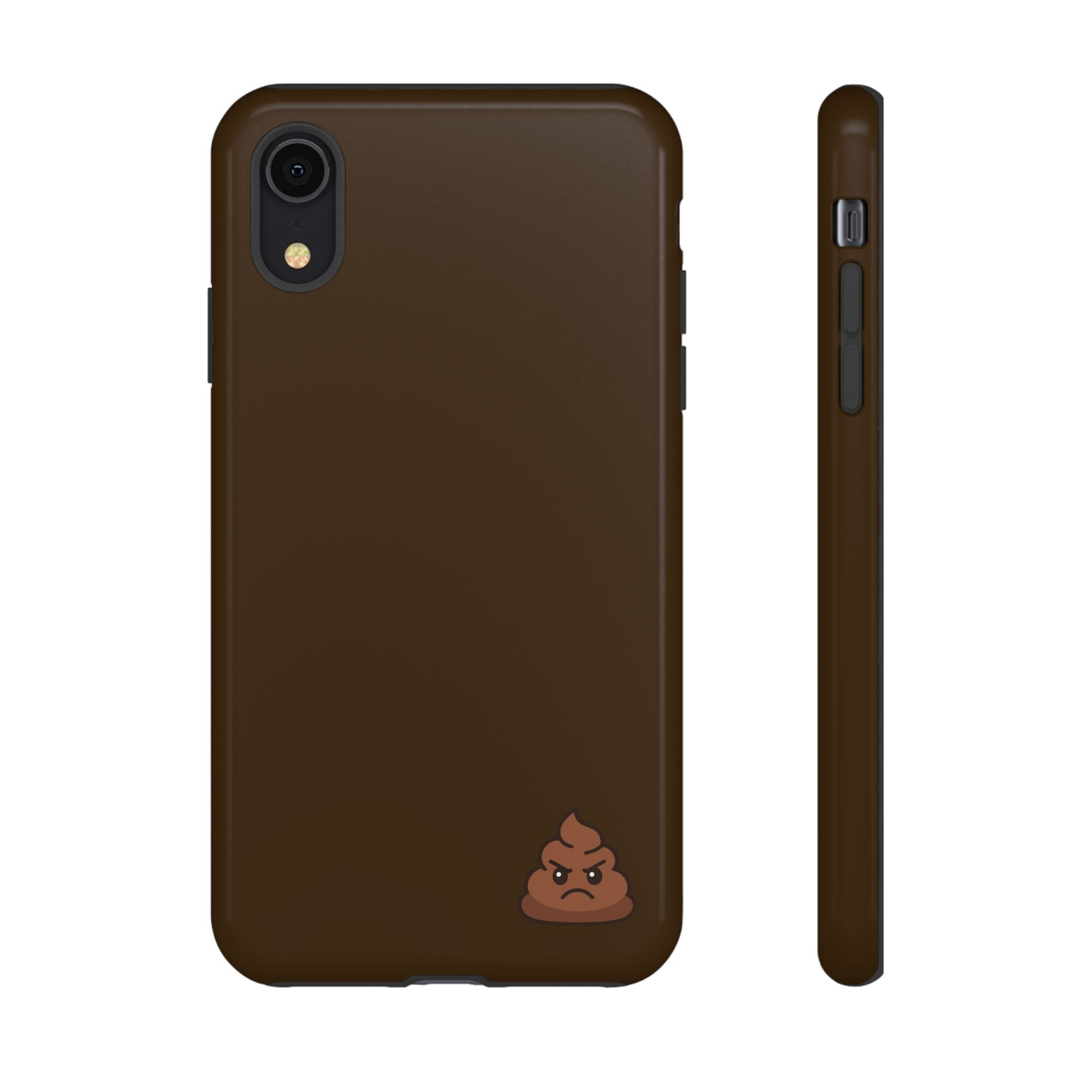 Brown Poo Emoji Phone Case — Tough Protective iPhone Cover