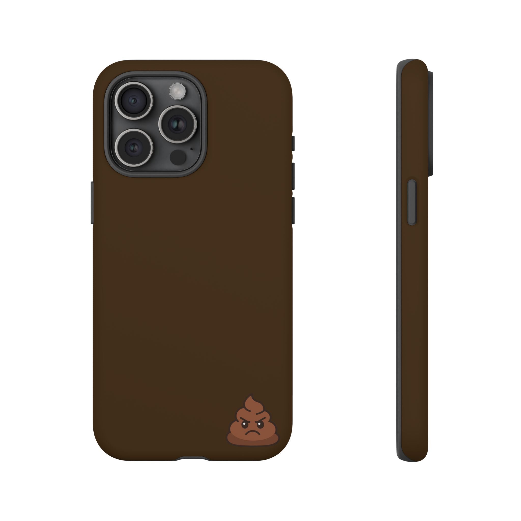 Brown Poo Emoji Phone Case — Tough Protective iPhone Cover
