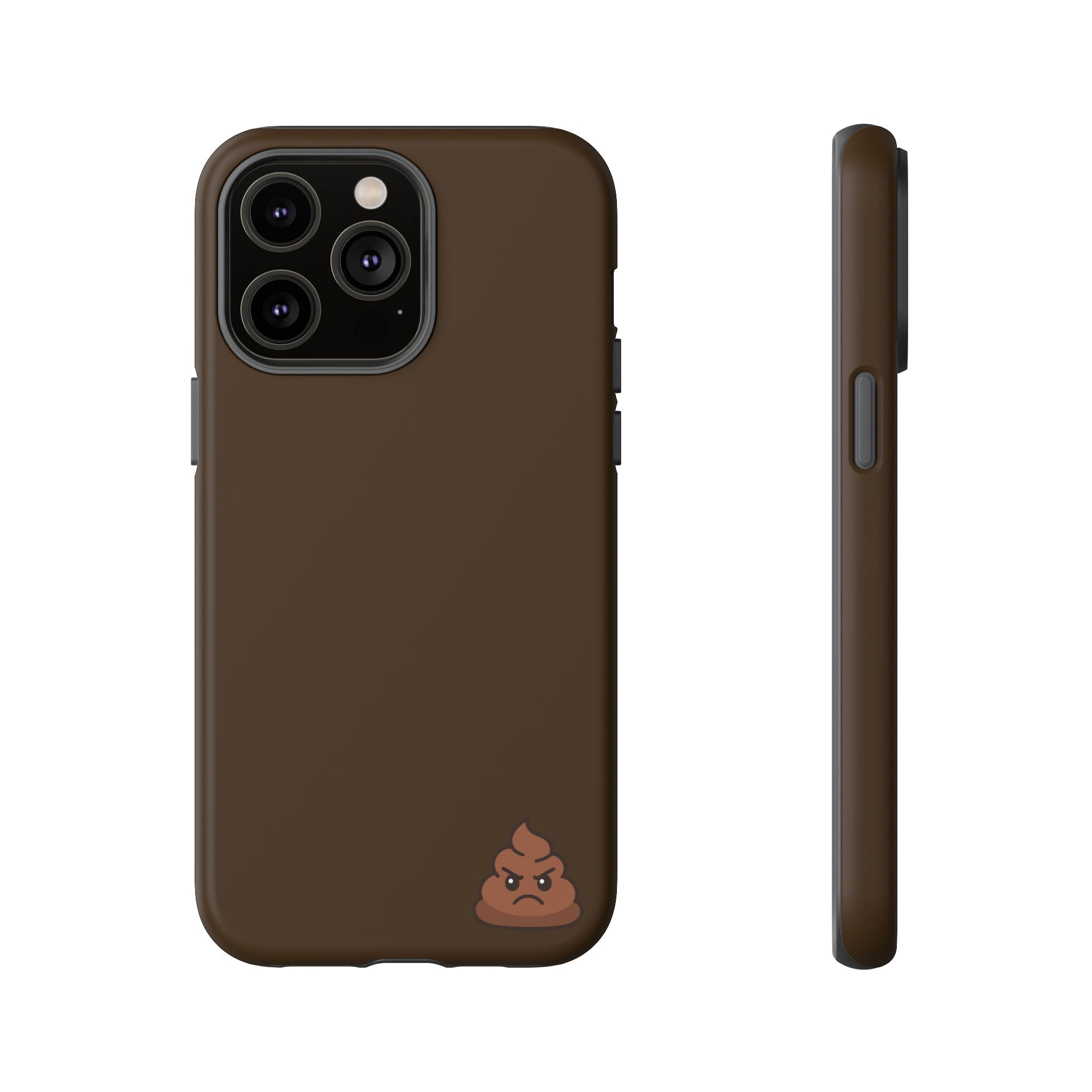 Brown Poo Emoji Phone Case — Tough Protective iPhone Cover