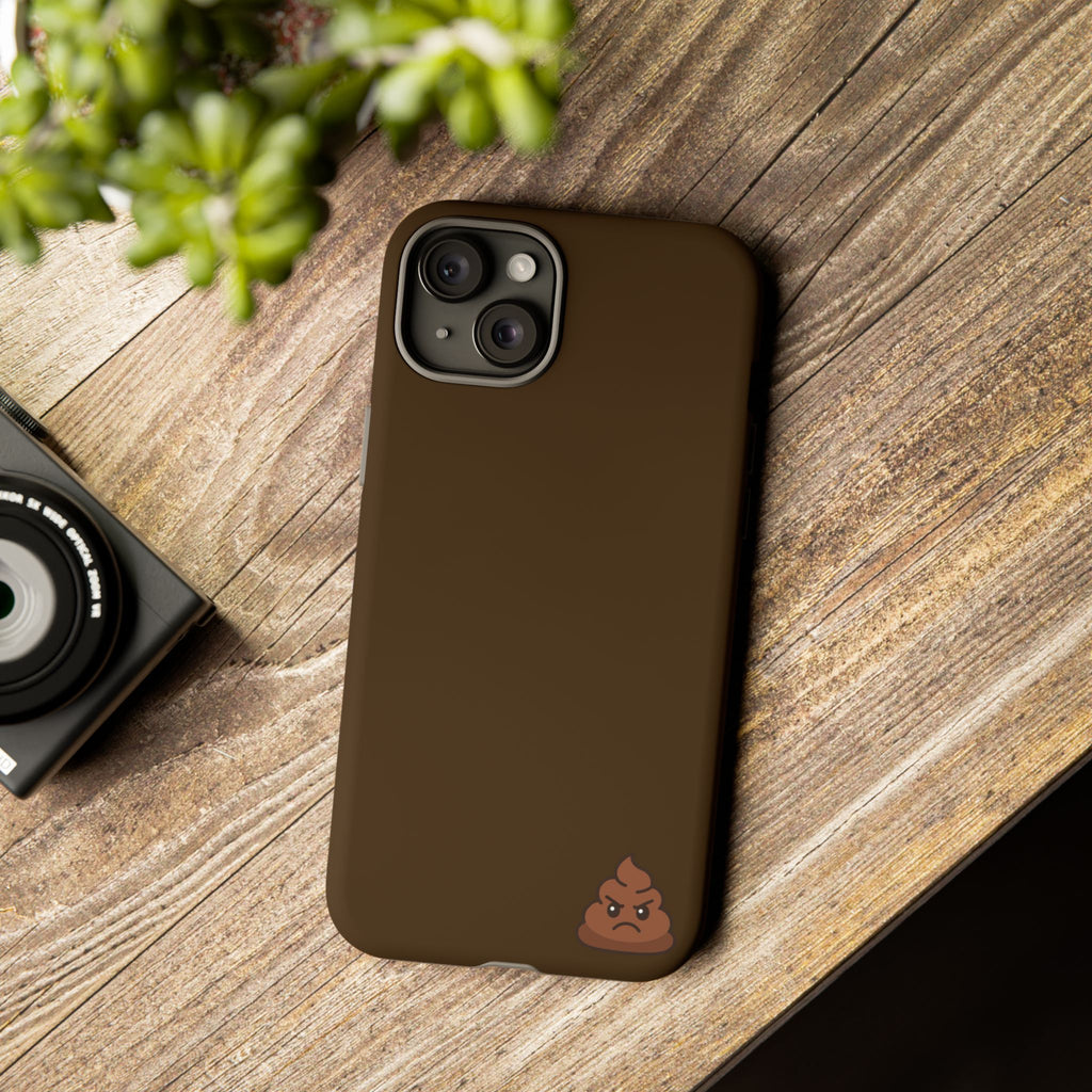 Brown Poo Emoji Phone Case — Tough Protective iPhone Cover