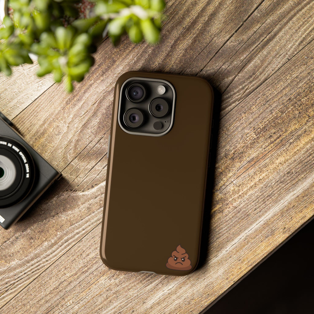 Brown Poo Emoji Phone Case — Tough Protective iPhone Cover