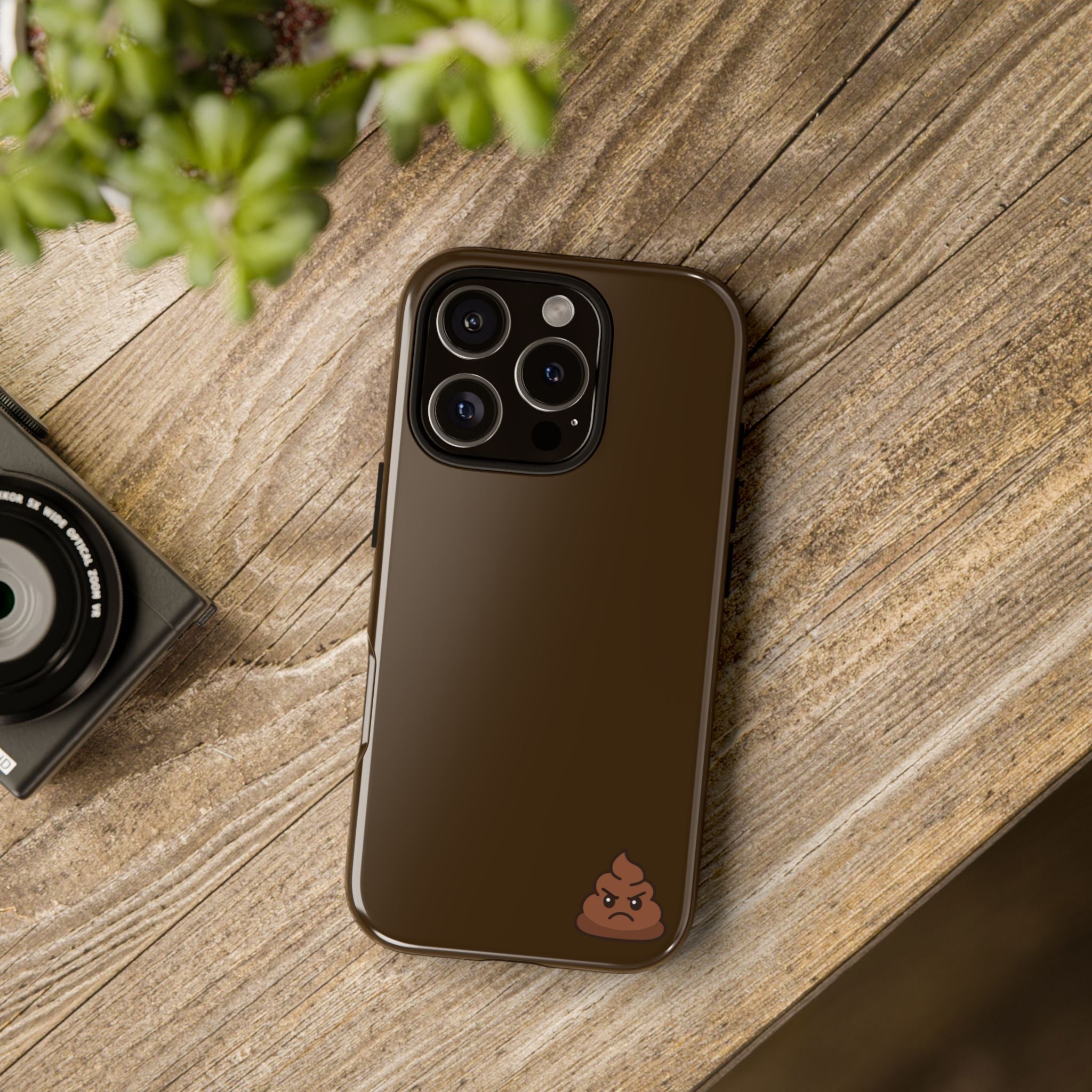 Brown Poo Emoji Phone Case — Tough Protective iPhone Cover
