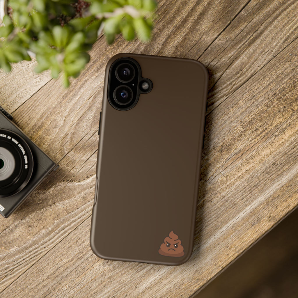 Brown Poo Emoji Phone Case — Tough Protective iPhone Cover