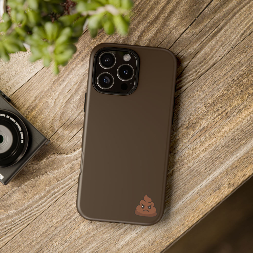 Brown Poo Emoji Phone Case — Tough Protective iPhone Cover