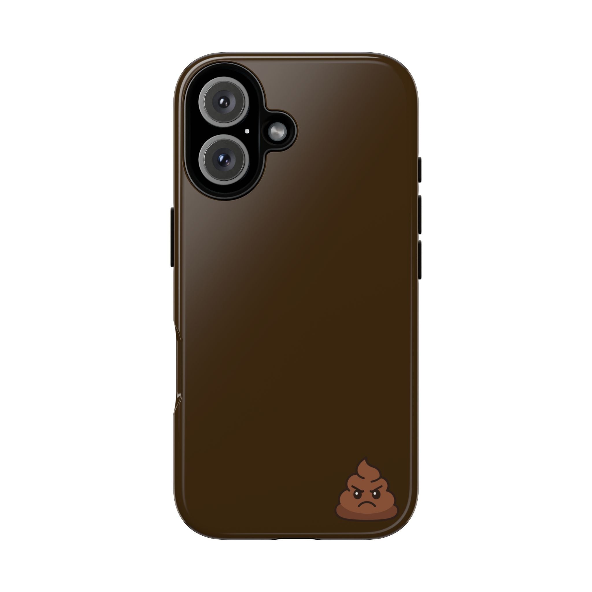 Brown Poo Emoji Phone Case — Tough Protective iPhone Cover