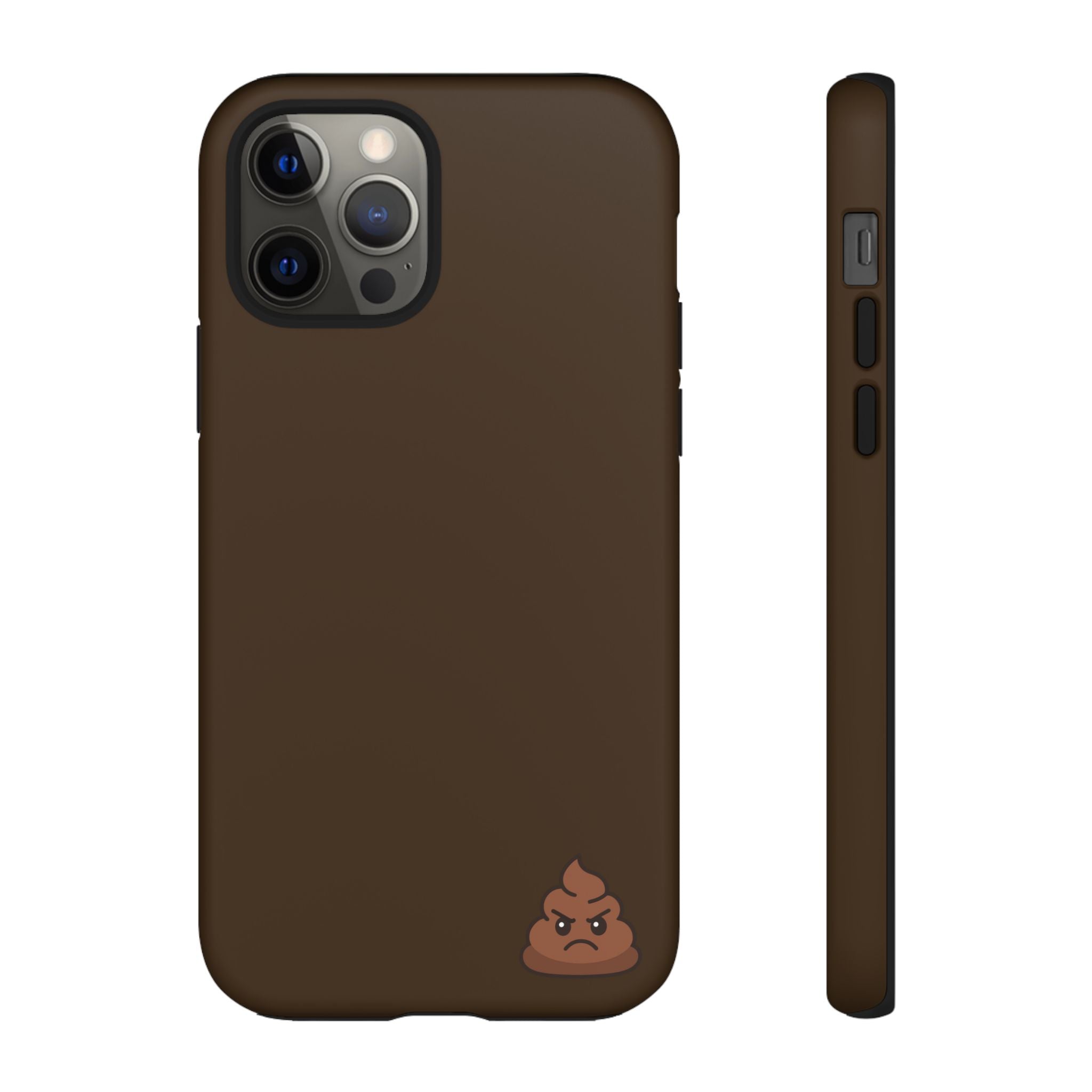 Brown Poo Emoji Phone Case — Tough Protective iPhone Cover
